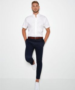 Tailored Fit Short Sleeve Premium Oxford Shirt