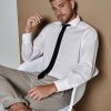 Tailored Fit Long Sleeve Business Shirt