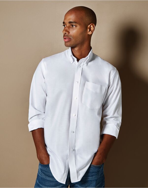 Classic Fit Long Sleeve Workwear Oxford Shirt