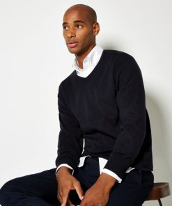 Regular Fit Arundel Long Sleeve V-Neck Sweater