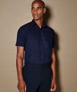 Classic Fit Short Sleeve Business Shirt