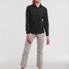 Ladies Long Sleeve Classic Polycotton Poplin Shirt