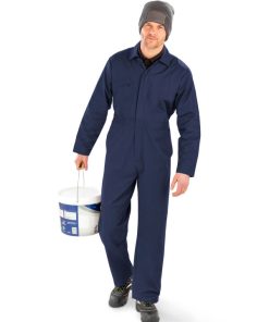 Action Overall with zip front