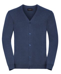 Mens V-Neck Knitted Cardigan