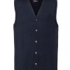 Mens V-Neck Sleeveless Knitted Cardigan