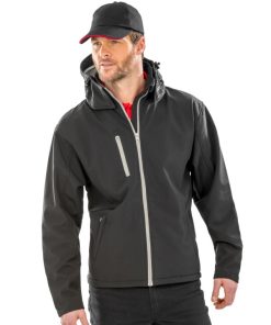 Mens TX Performance Hooded Softshell Jacket 