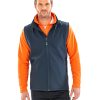 Mens Printable Softshell Bodywarmer with Recycled Fleece Inner
