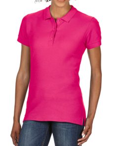 Premium Cotton Ladies Double Pique Polo