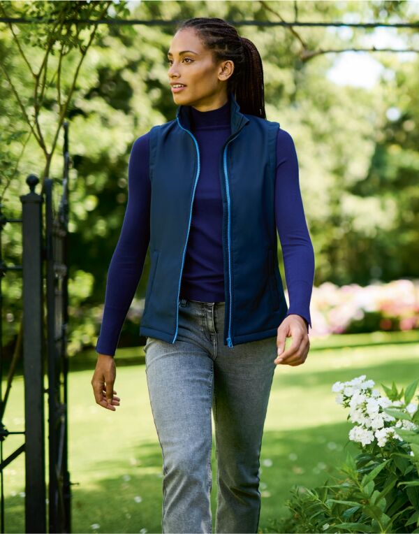 Ablaze Womens Printable Softshell Bodywarmer