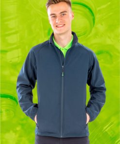 Mens Recycled 2-Layer Printable Softshell Jacket