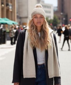 Knitted Scarf and Beanie Gift Set