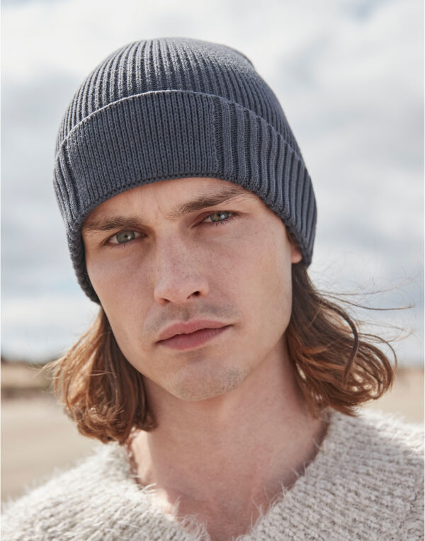 Organic Cotton Patch Beanie