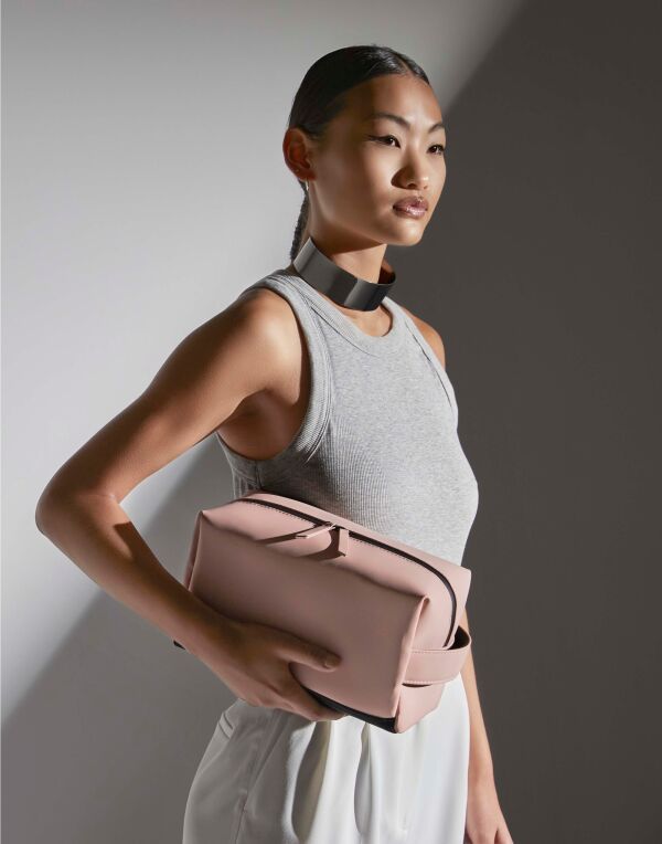 Matte PU Toiletry/ Accessory Case