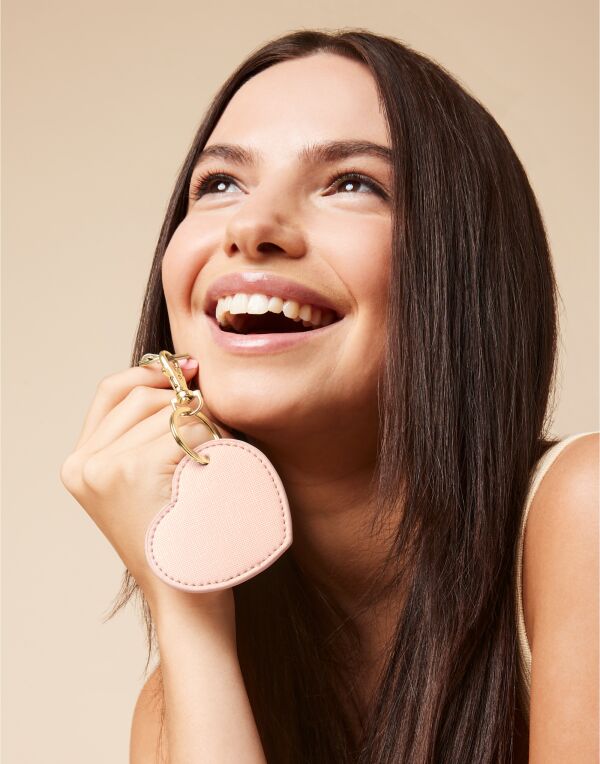 Boutique Heart Key Clip