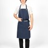 Canvas Bib Apron With Pocket