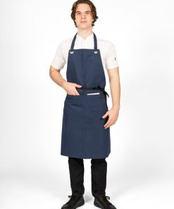 Canvas Bib Apron With Pocket