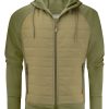 Keyport Full Zip Hooded Hybrid Jacket