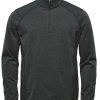 Mens Pure Earth Treeline Performance 1/4 Zip Pullover