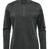 Womens Pure Earth Treeline Performance 1/4 Zip Pullover