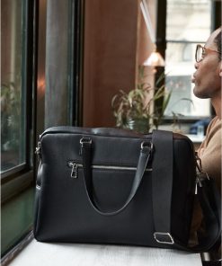 Tailored Luxe PU Briefcase