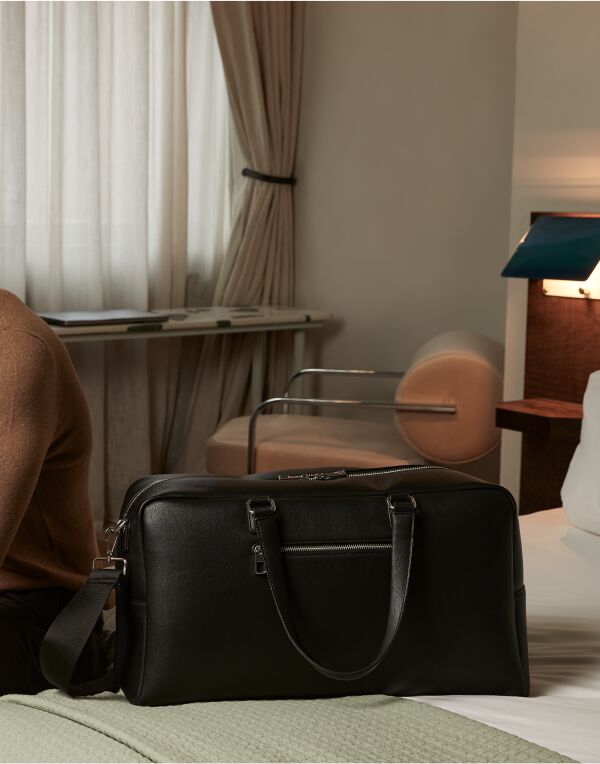 Tailored Luxe PU Weekender