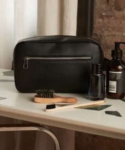 Tailored Luxe PU Wash Bag 		_x000D_
