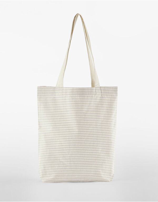 Striped Organic Cotton Tote