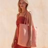 Organic Natural Dyed Maxi Bag for Life