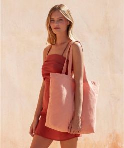 Organic Natural Dyed Maxi Bag for Life