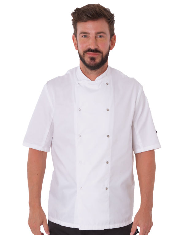 Short Sleeve Chefs Jacket
