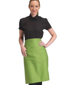 Recycled Waist Apron With Pocket _x000D_

