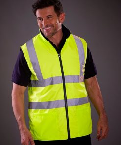 Hi-Vis Reversible Fleece Vest