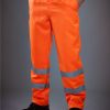Hi-Vis Polycotton Work Trouser (Reg)