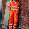 Hi-Vis Polycotton Coverall
