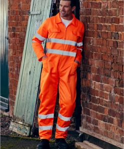 Hi-Vis Polycotton Coverall