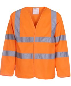 Hi-Vis Long Sleeve Waistcoat