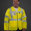 Hi-Vis Executive Long Sleeve Waistcoat