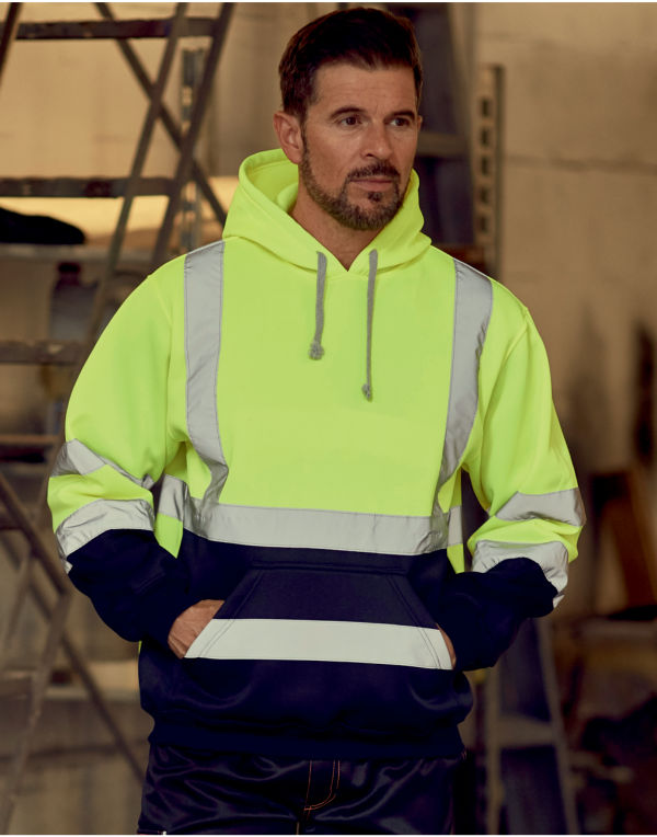 Hi-Vis Pull-Over Hoodie