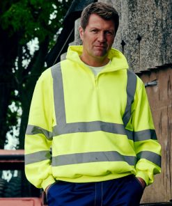 Hi-Vis 1/4 Zip Sweatshirt