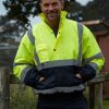 Hi-Vis 2 Tone Bomber Jacket