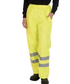 Hi-Vis Waterproof Over Trousers