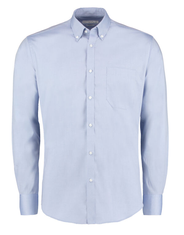 Slim Fit Long Sleeve Premium Oxford Shirt