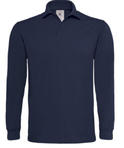 Heavymill Long Sleeved Polo Shirt