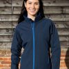 Ladies Printable Softshell Jacket with Recycled Inner Fleece