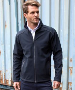 Mens Treble Stitch Softshell