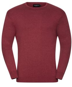 Mens Crew Neck Knitted Pullover