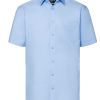 Mens Short Sleeve Tailored Coolmax Shirt