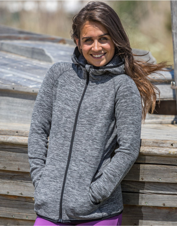 Womens Microfleece Hoodie