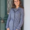 Womens Hooded Tee-Jacket