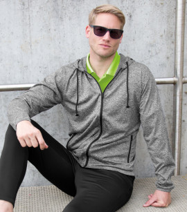 Mens Hooded Tee-Jacket